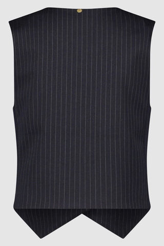 Circle of Trust | Jazz Gilet in Dark Blue Stripe