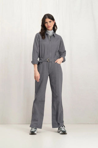 Circle of Trust | Lina Jumpsuit in Steel