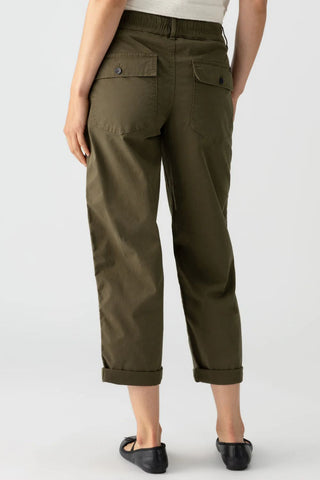 SANCTUARY | Cruiser Chino Semi-High Rise Pant Burnt Olive