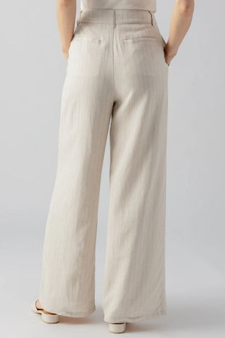 SANCTUARY | Pleat Up Trouser in Vineyard Stripe