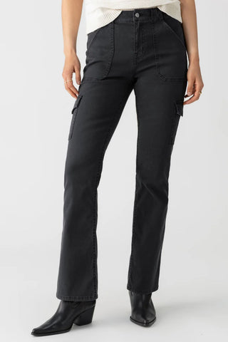 SANCTUARY |  Sculpted Hayden Bootcut Standard Rise Pant in Black