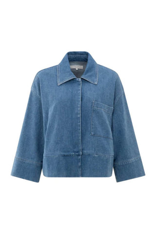 YAYA | Oversize Denim Jacket in Blue